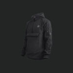 C_S blacklabel anorak black jacket Side