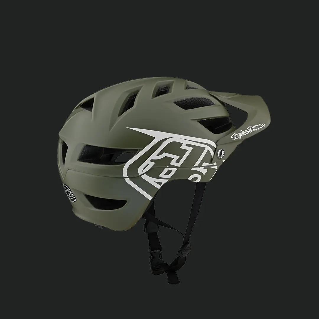 Troy Lee Designs A1 DRONE - Casco MTB Uomo steel green - Private Sport Shop